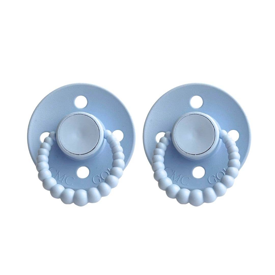 CMC 'Bubble' Dummies Baby Blue: Size 2