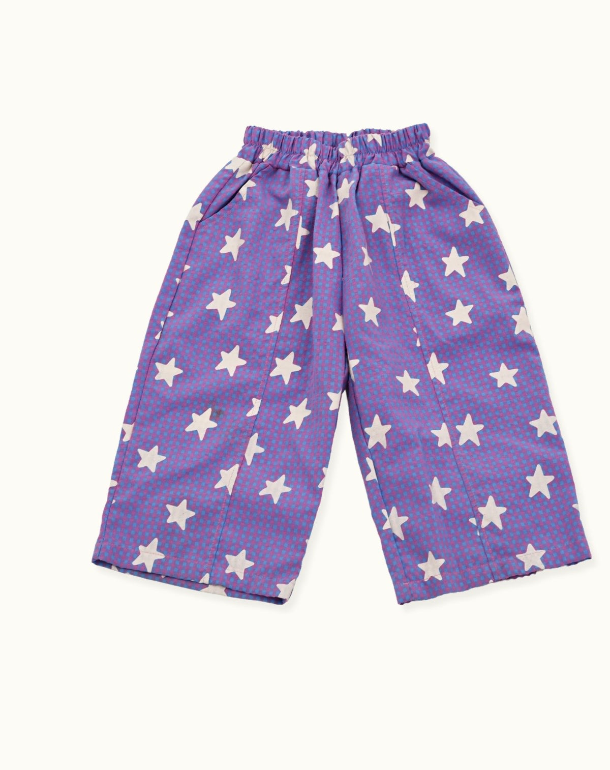 Dusty Star Pants - Purple Gingham