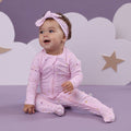Twinkle Organic Snuggle Sleepsuit Zip Footie: 3-6 Months (00)