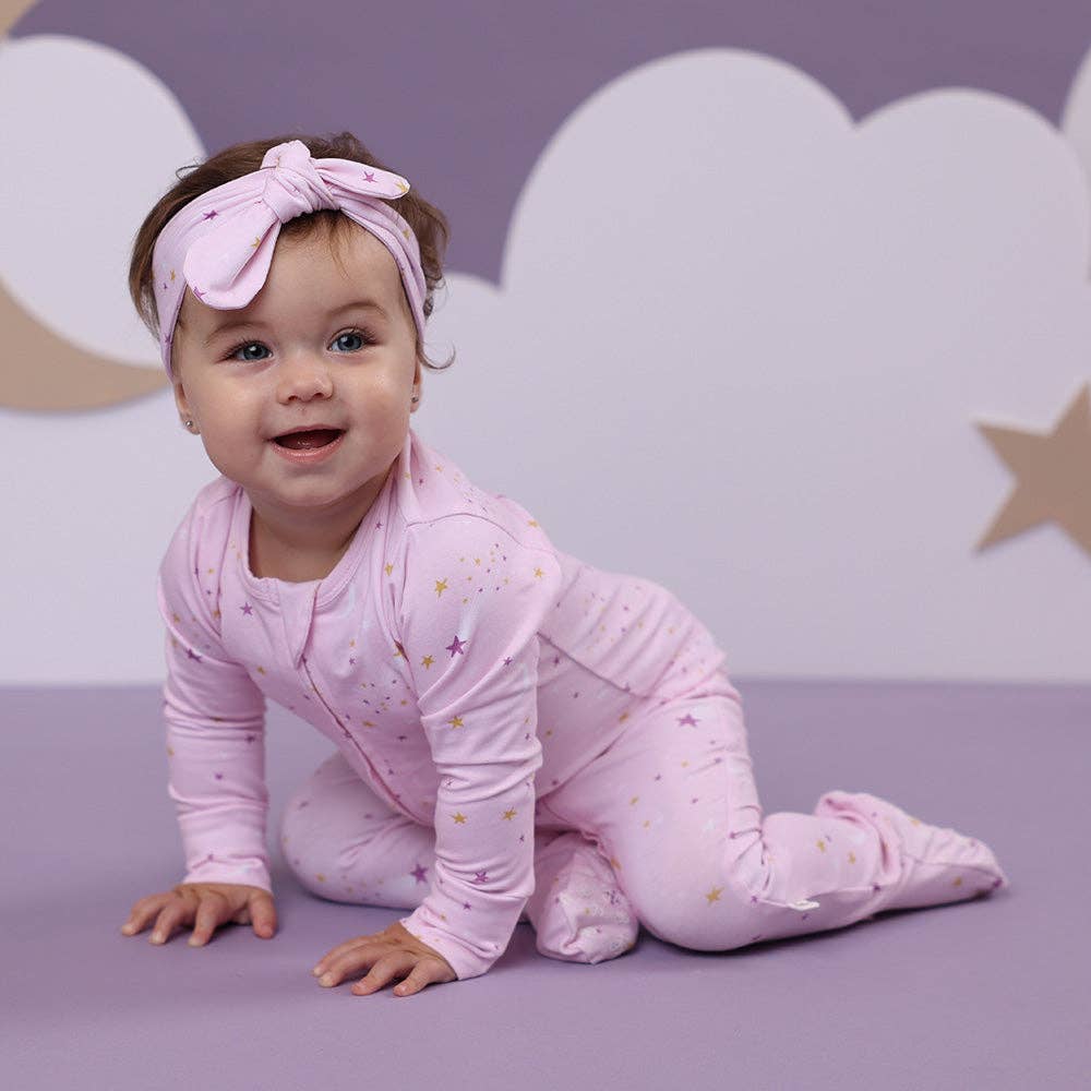 Twinkle Organic Snuggle Sleepsuit Zip Footie: 3-6 Months (00)