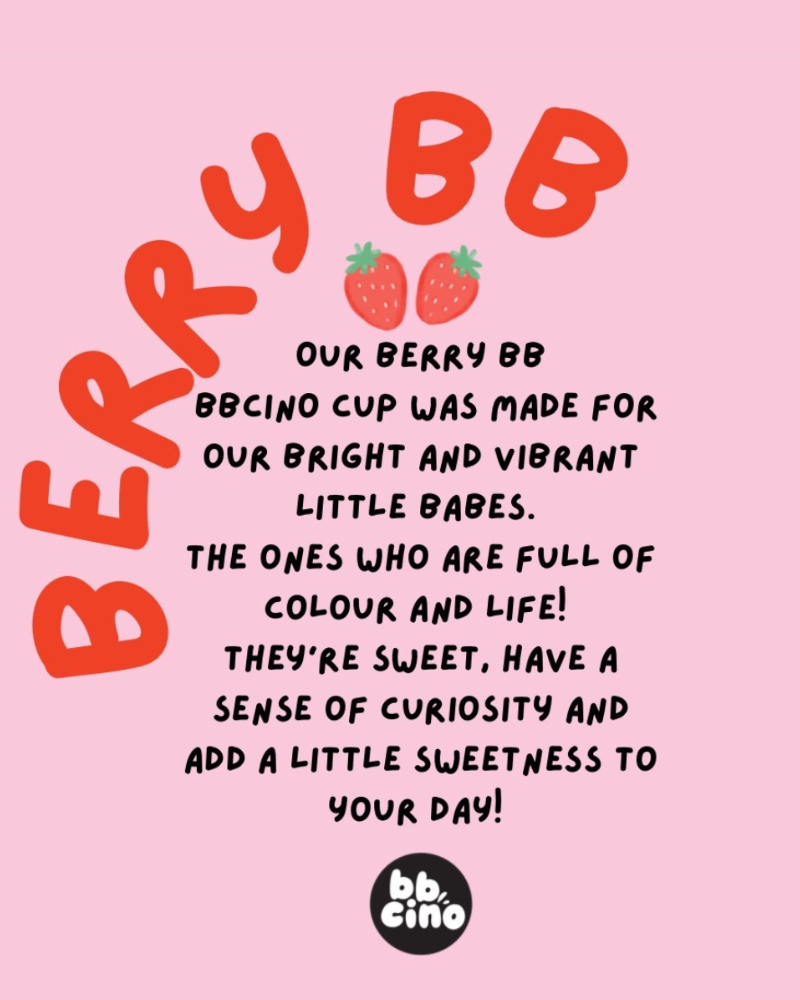 Berry BB Kids Keep Cup - 240ml (STRAW INCLUDED)