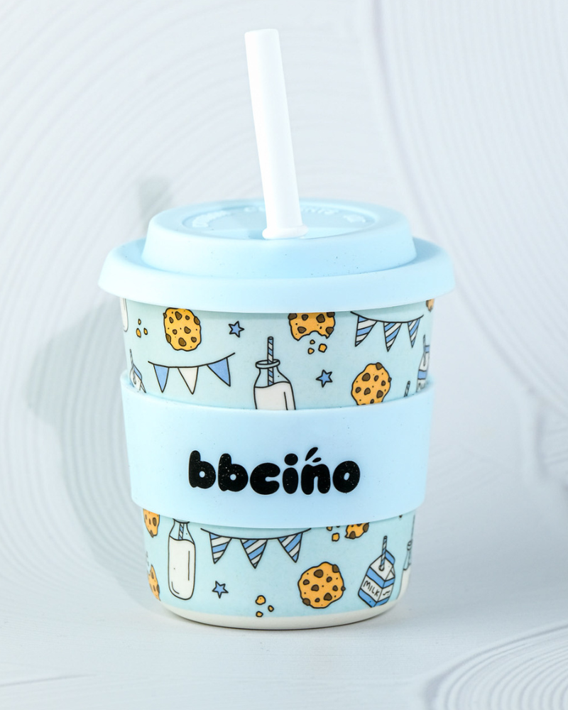 Tough Cookie in Blue Kids Keep Cup - 240ml (STRAW INCLUDED)