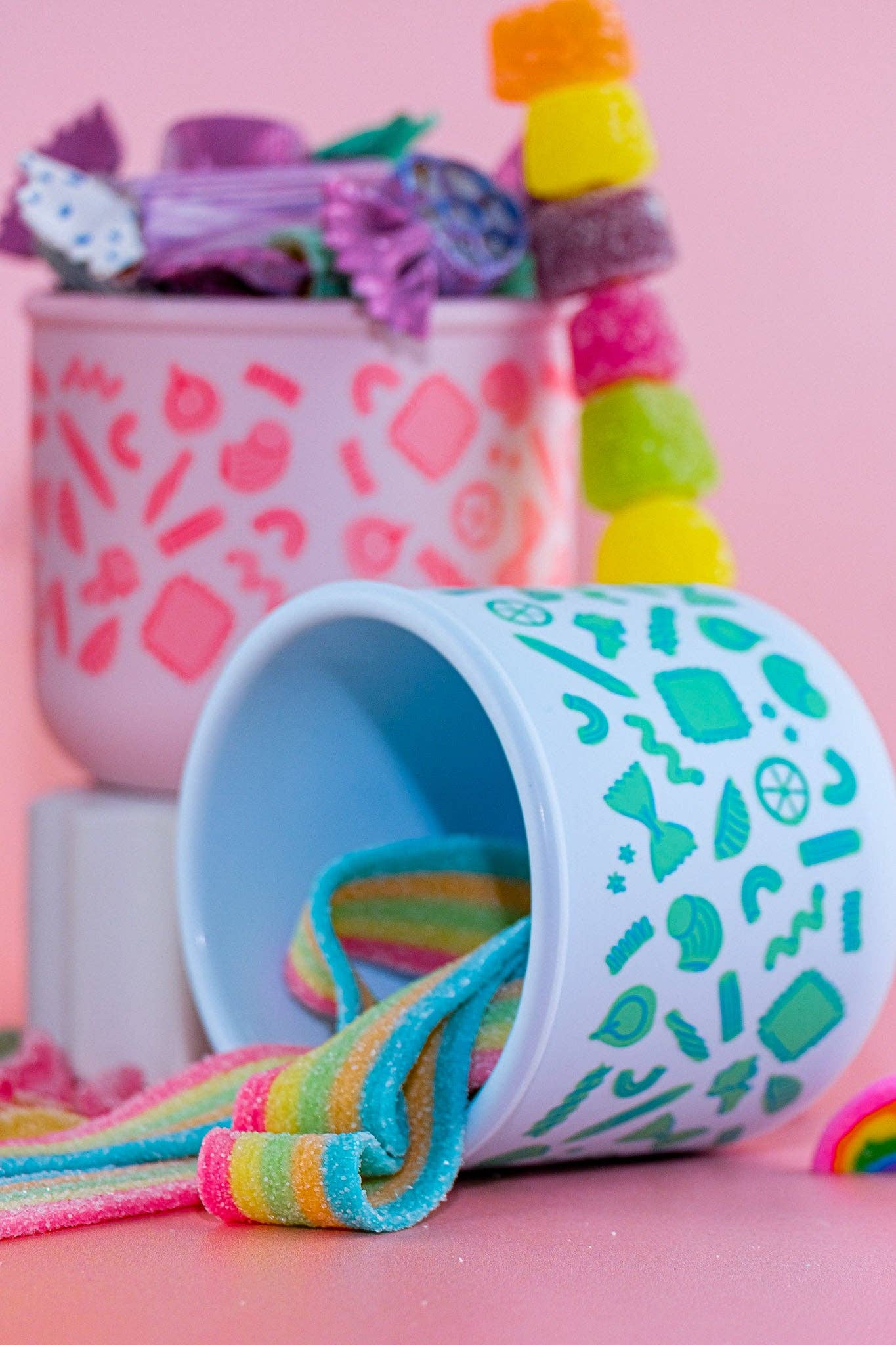 Pasta Party in Blue Snack Pot