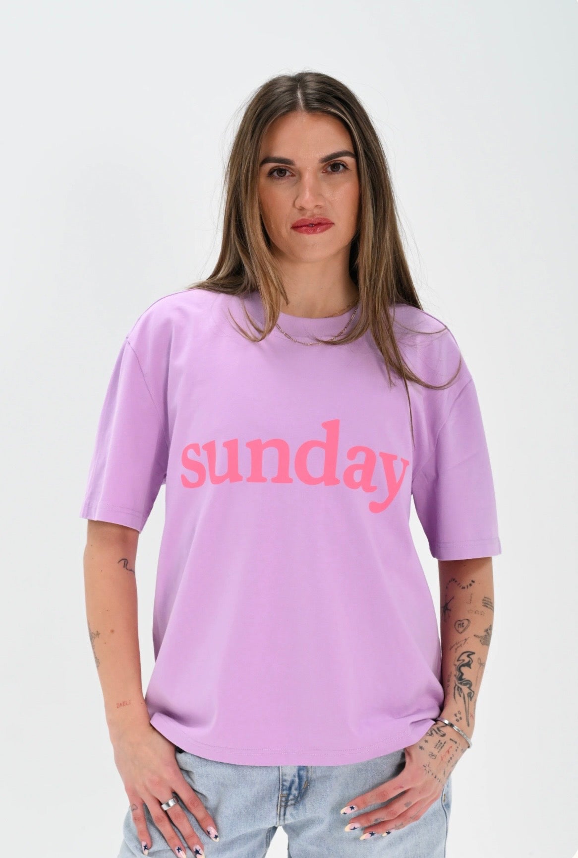 Sunday Tee - Purple