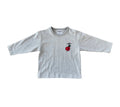 GROWN Organic Fruit Salad LS Tee - Grey Marle