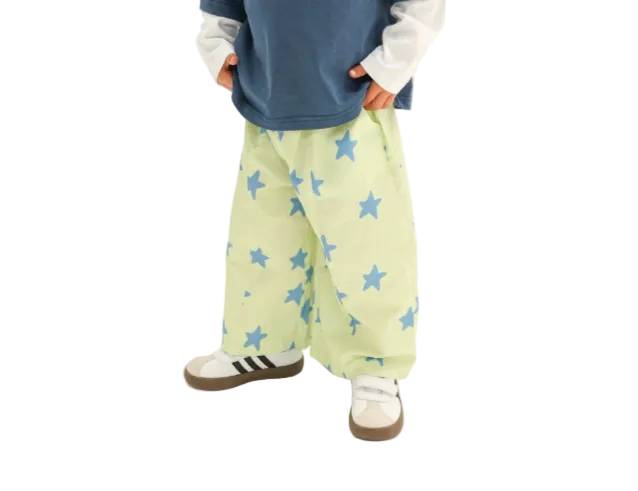 Dusty Star Pants - Lime