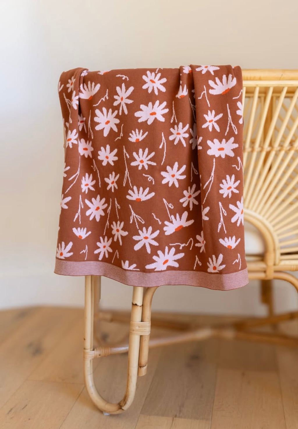 Bloom Meadow - Knit Blanket