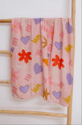 Pretty Little Pop Muslin Swaddle