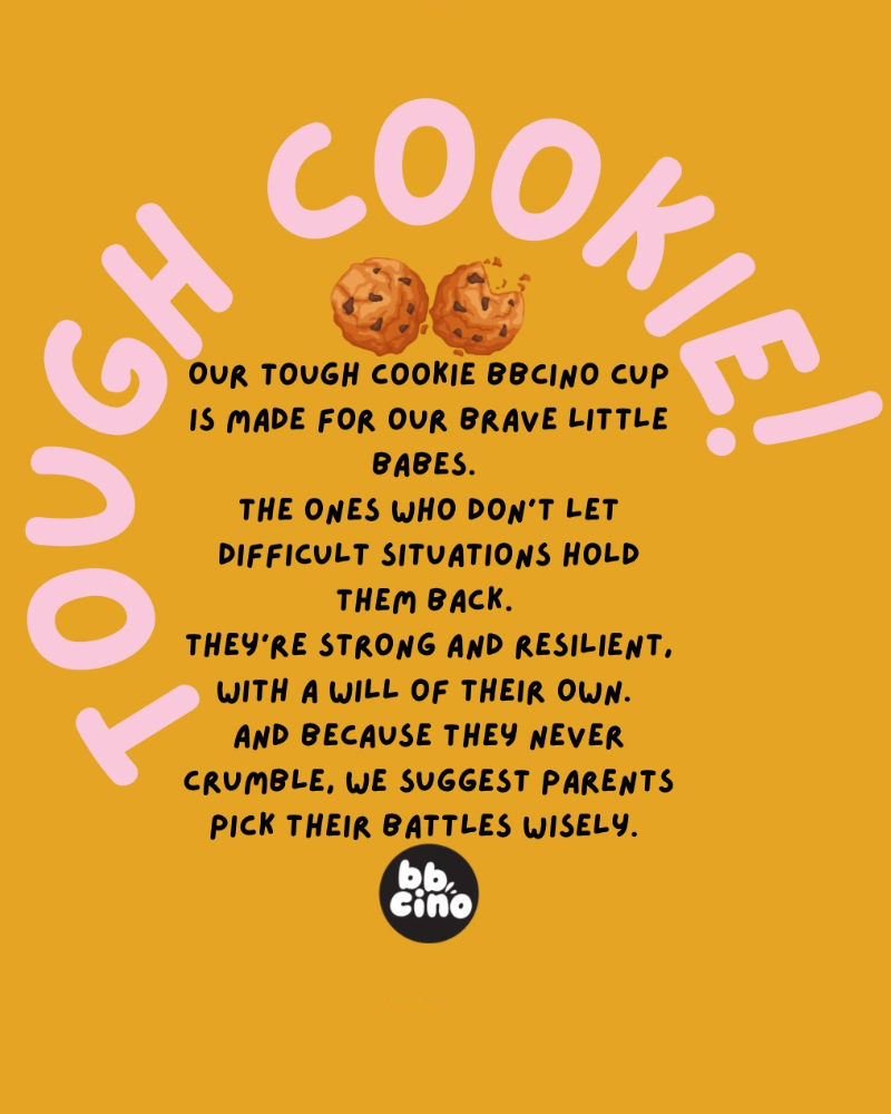 Tough Cookie in Blue Kids Keep Cup - 240ml (STRAW INCLUDED)