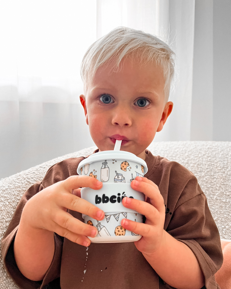 Tough Cookie in Blue Kids Keep Cup - 240ml (STRAW INCLUDED)